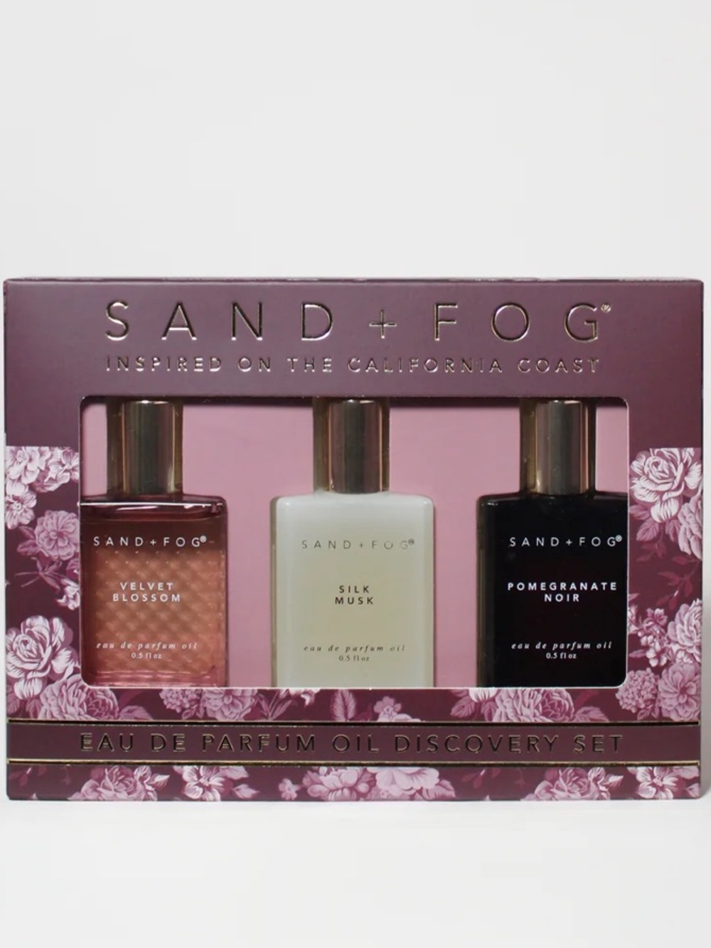 SAND + FOG Exploratory Perfume Oil Rollerball Set - Midnight Fleur Collection